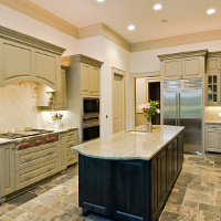 Kitchen.    
